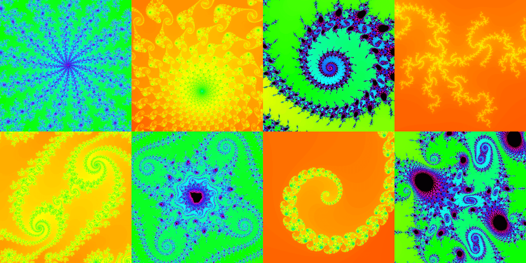 Zoom pe Mulțimea lui Mandelbrot