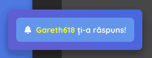 Notificare comentariu